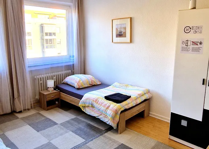 Messezimmer Düsseldorf - Essen - Work&travel - Free Parking&wifi Apartment *